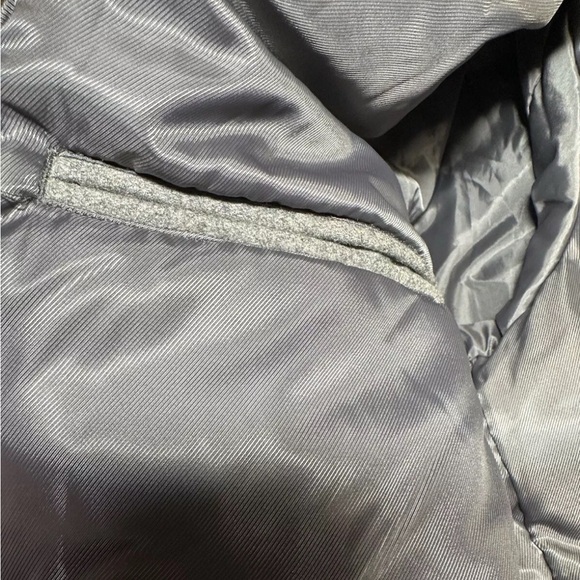 London Fog Gray Button Up Mens Sz XL Multi Pocket Wool Overcoat Trench Coat - Picture 5 of 12